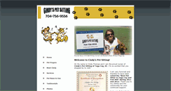Desktop Screenshot of cindys-pet-sitting.com